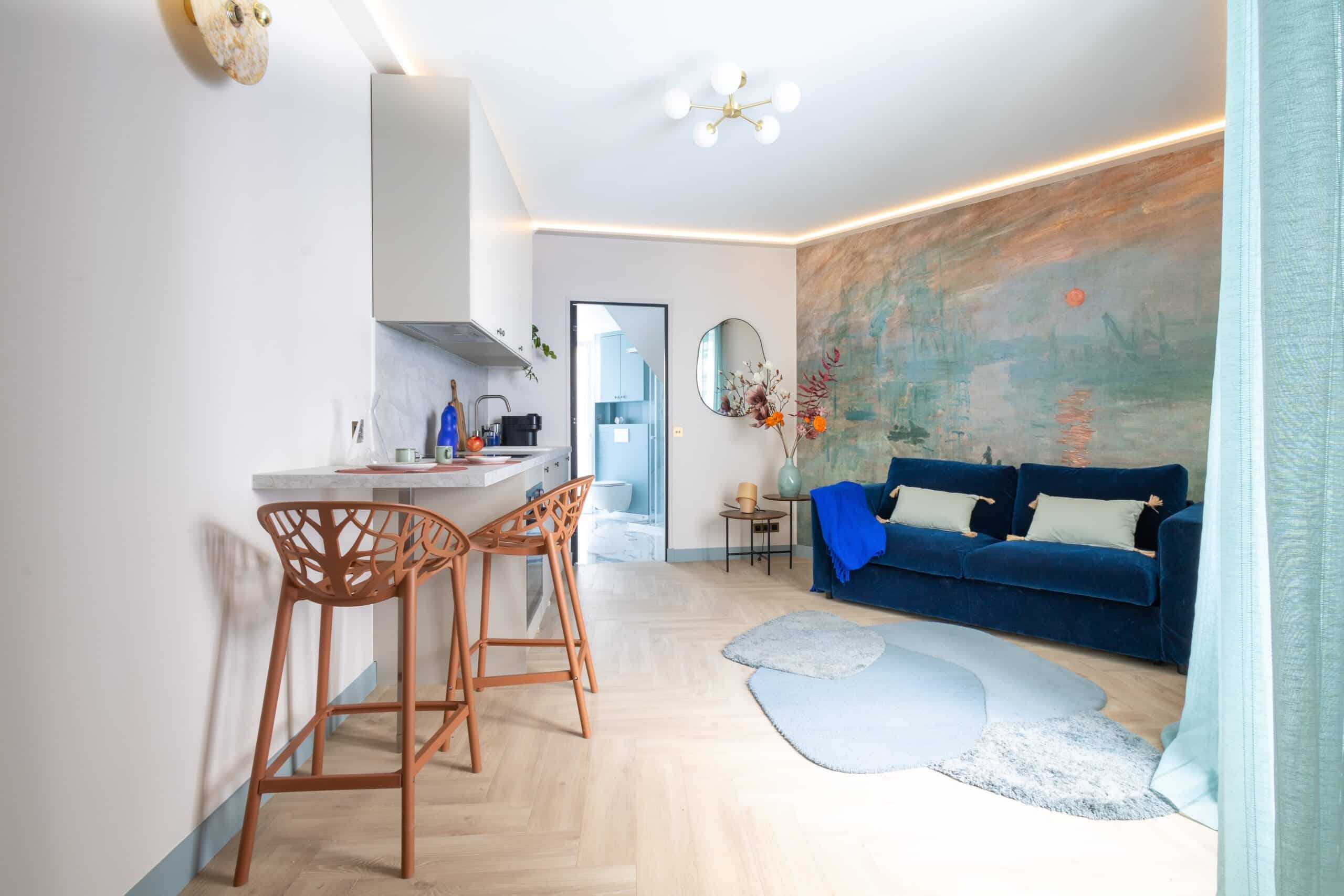 Rénovation studio Paris 17ème